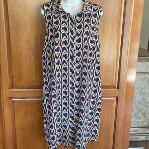 CABI Sleeveless Shirtdress, Excellent Condition, Size Large